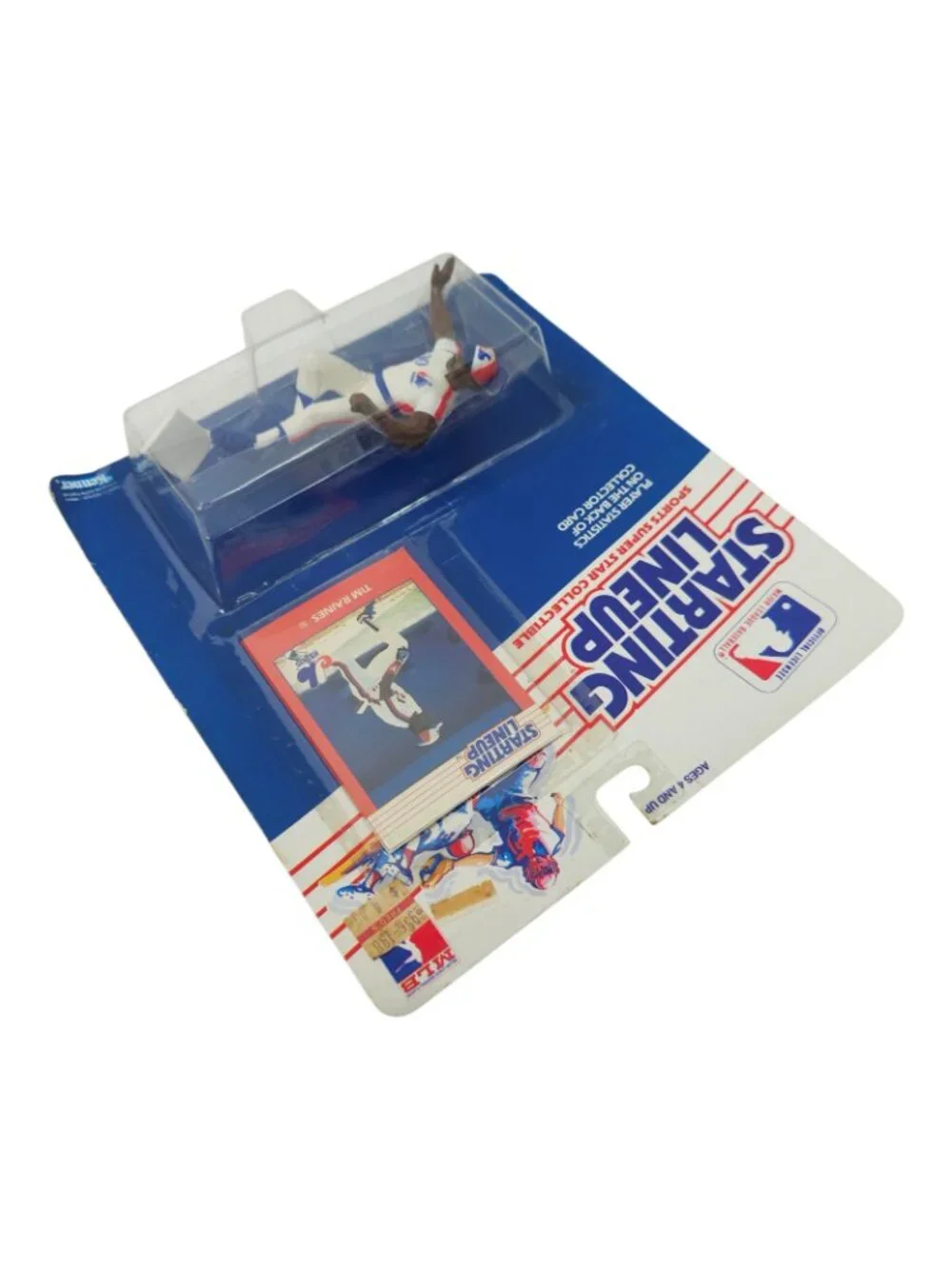 1988 Kenner Starting Lineup Tim Raines Montreal Expos MLB Card Action Figure NOC